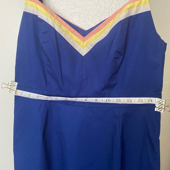 🚫SOLD🚫 ModCloth Blue Midi Dress - Picture 9 of 11